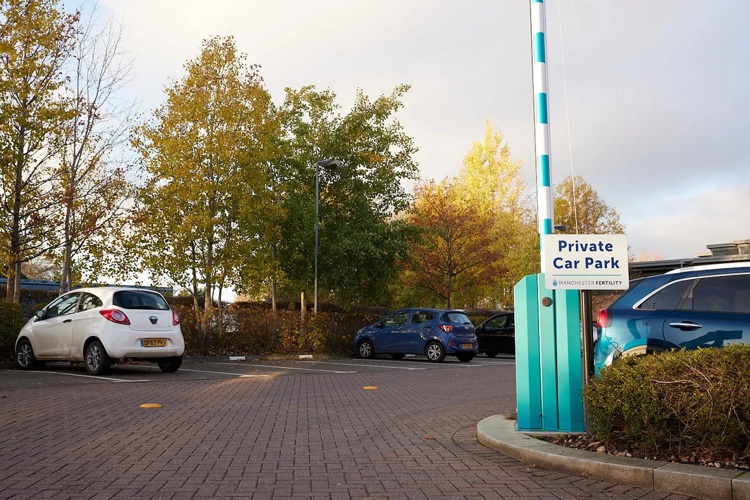 Secure Car Park at Amelia House - Manchester Treatment Hub