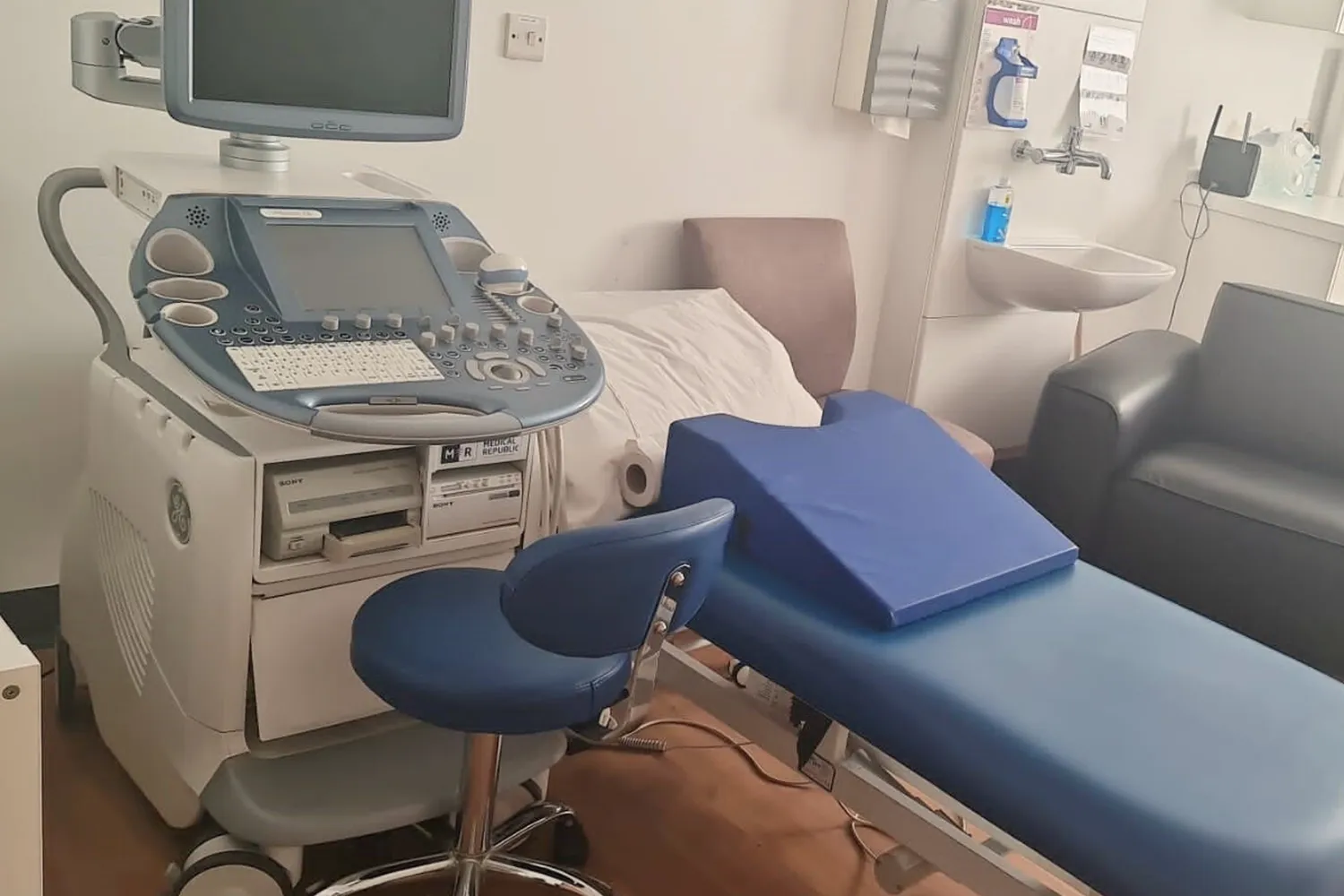 Blackpool scan room interior