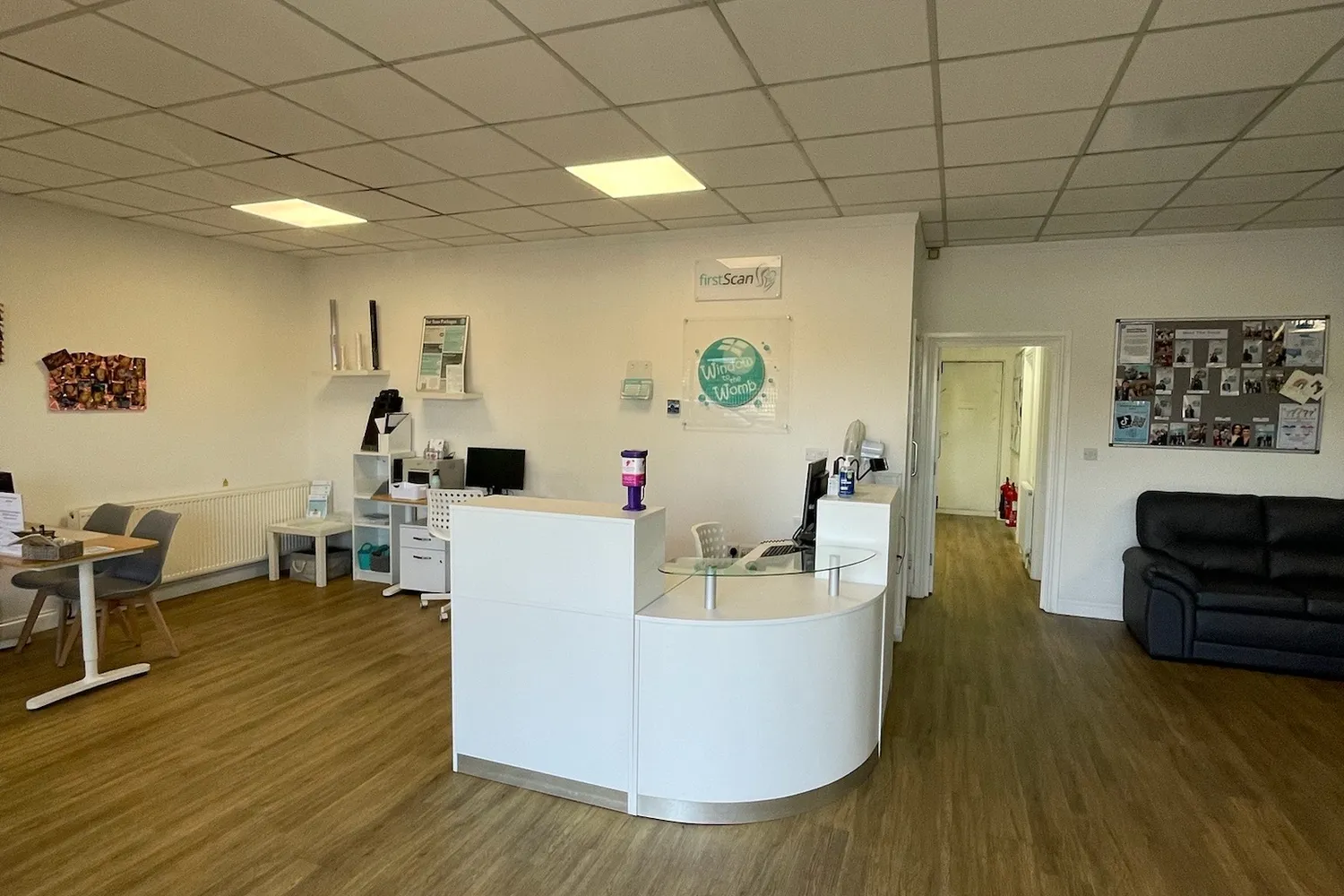 Stoke reception area