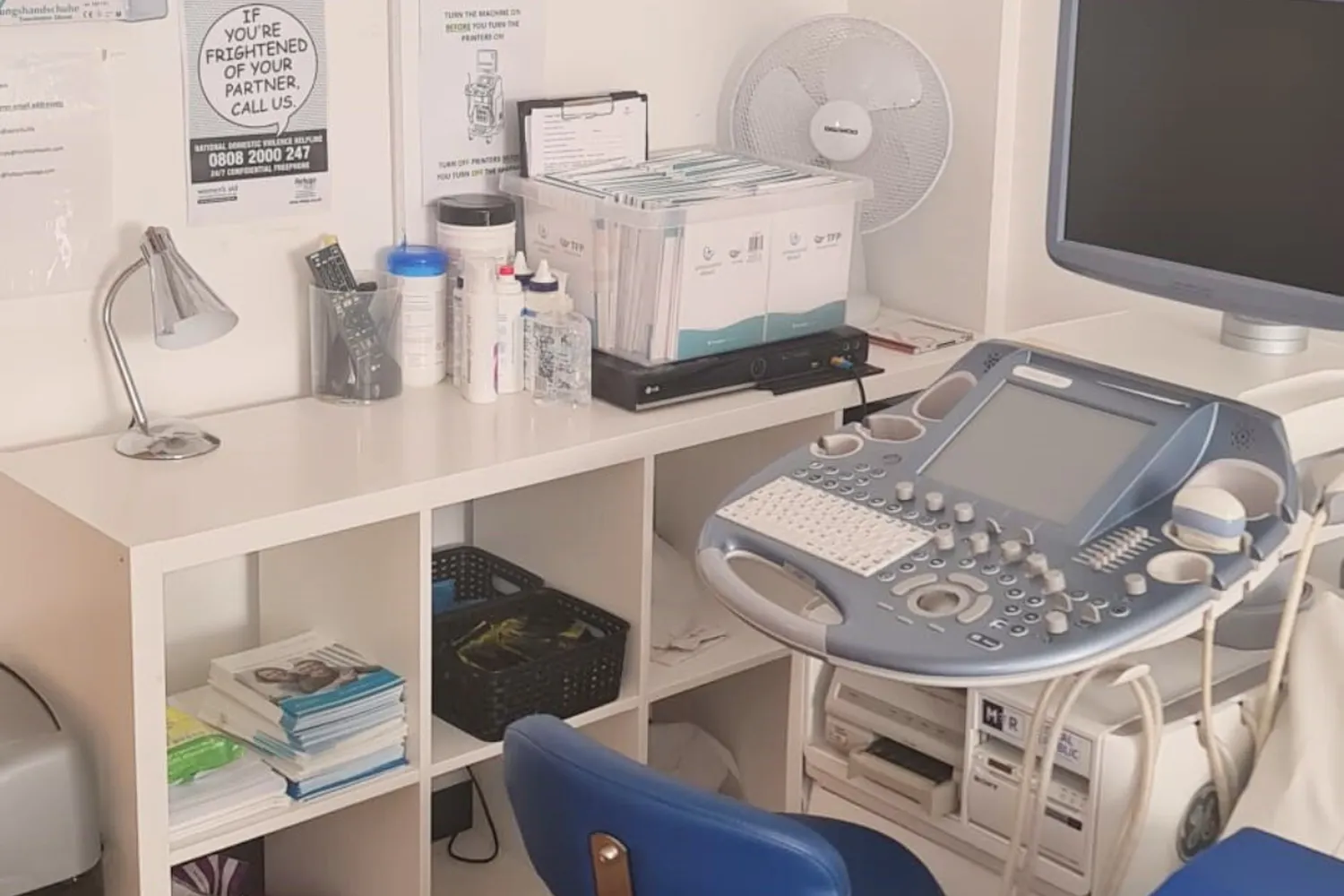Blackpool scan room interior